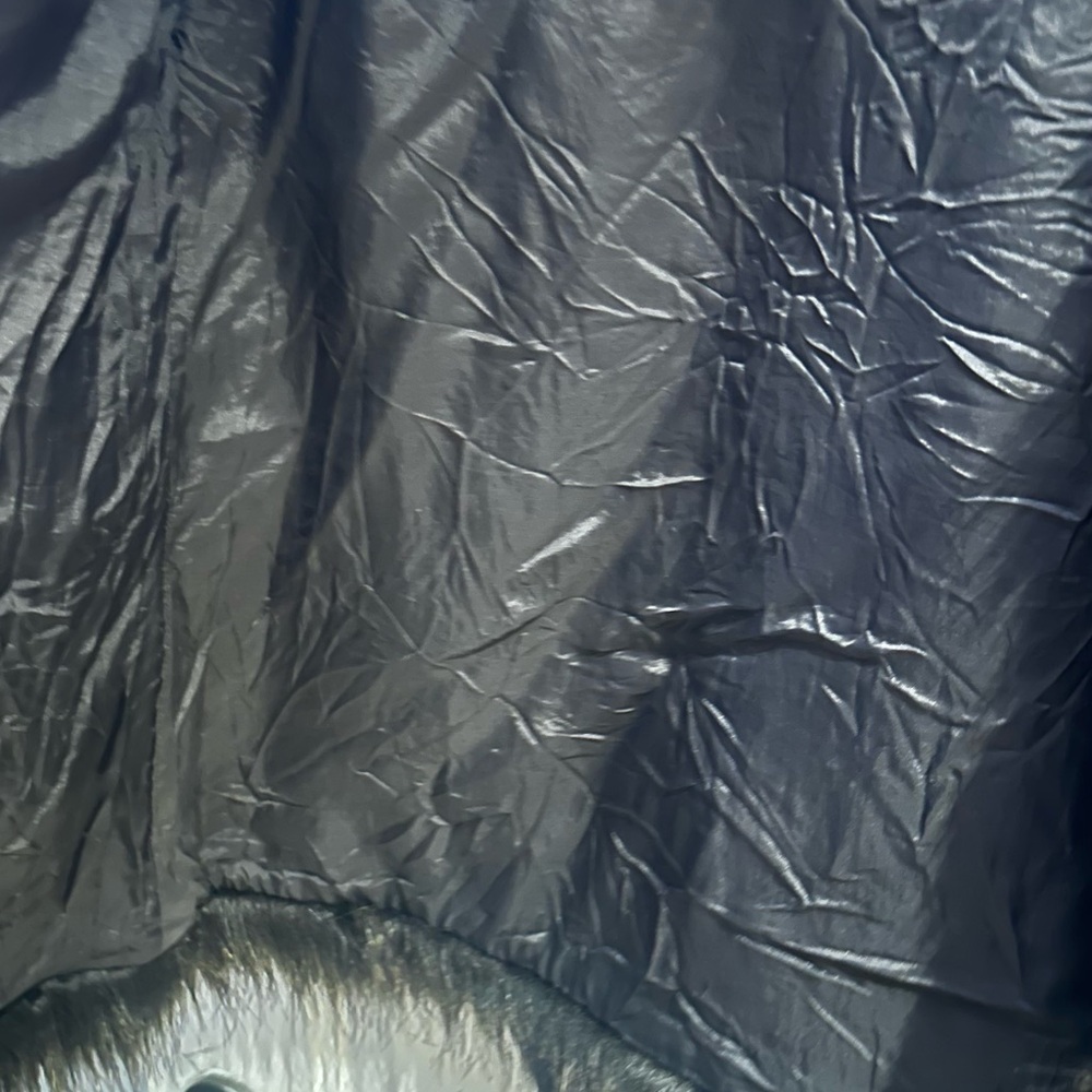 Michael kors Faux Fur Vest in Black and Gray - Picture 6 of 8